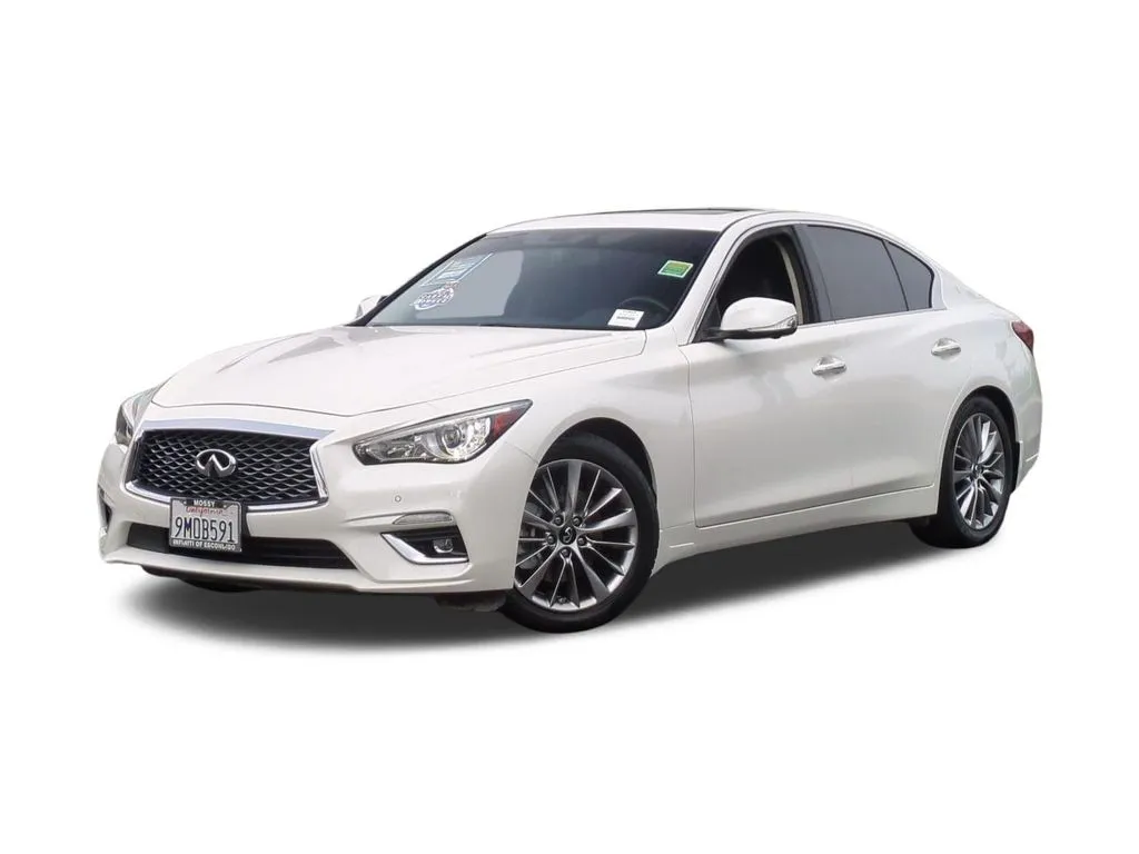 White 2024 INFINITI Q50 LUXE for sale in Escondido, CA