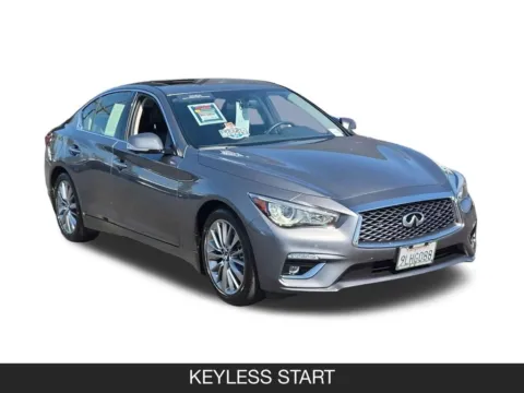 Photos of 2024 INFINITI Q50 LUXE for sale in Escondido, CA at Mossy Nissan Escondido