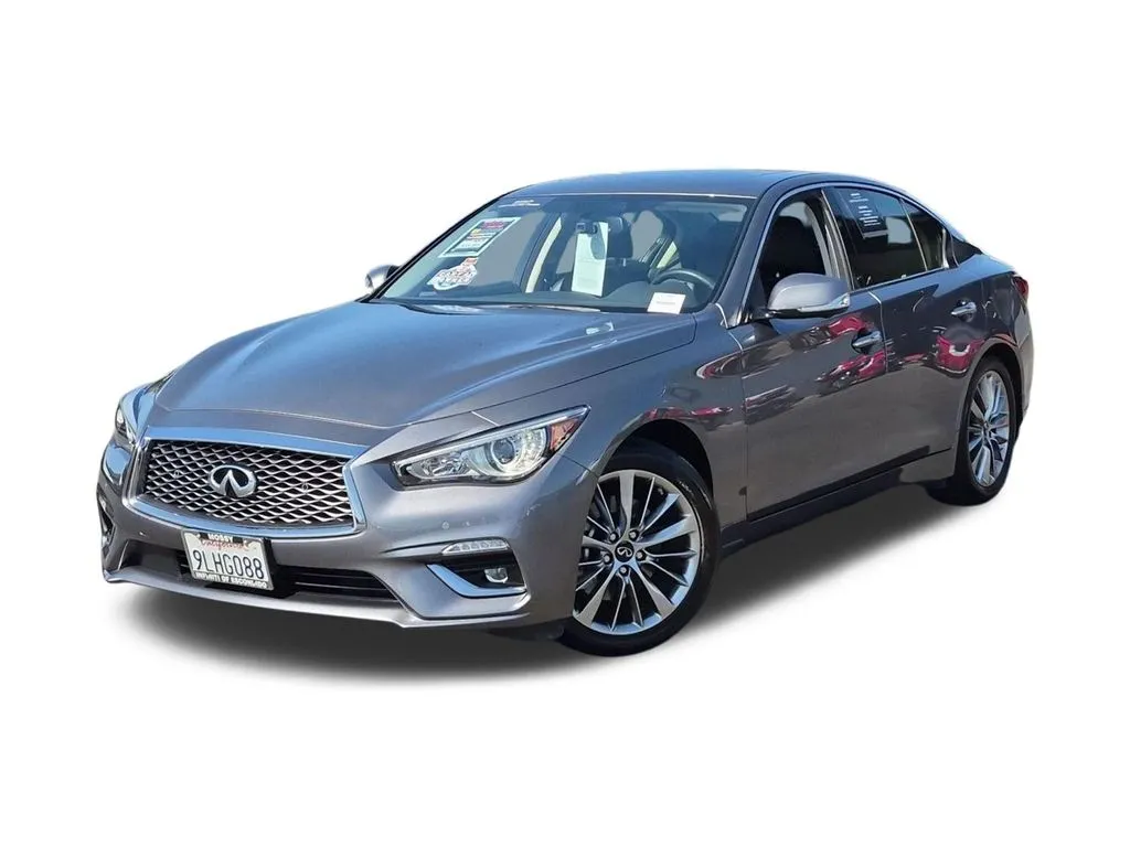 Gray 2024 INFINITI Q50 LUXE for sale in Escondido, CA