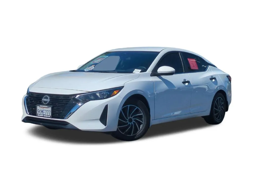 White 2024 Nissan Sentra S for sale in Escondido, CA