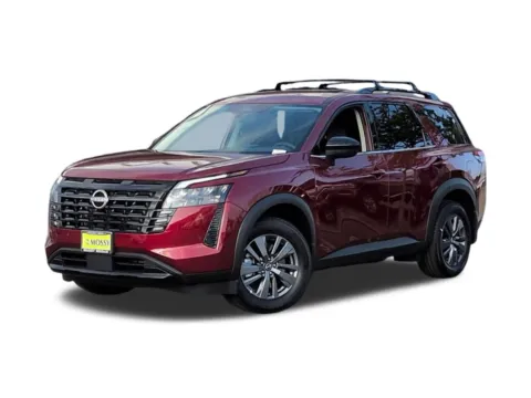 Red 2026 Nissan Pathfinder SV for sale in San Diego, CA