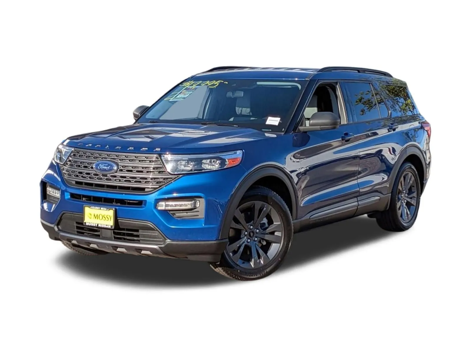 Blue 2021 Ford Explorer XLT for sale in San Diego, CA