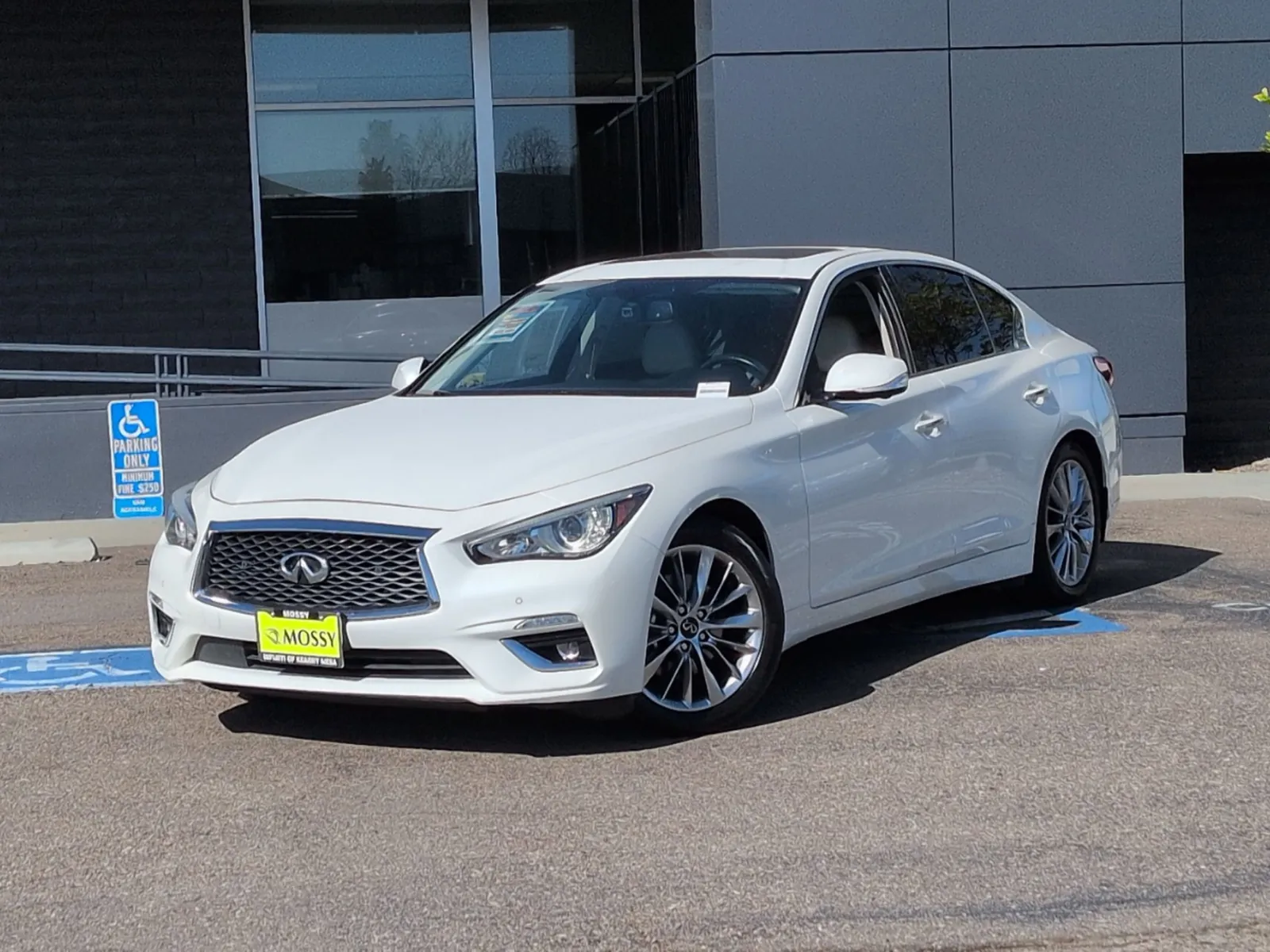 White 2023 Infiniti Q50 LUXE for sale in San Diego, CA