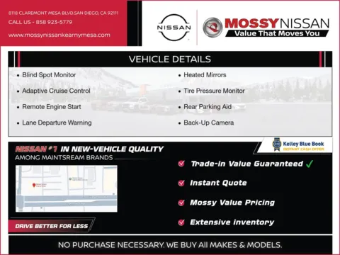 Another view of 2023 Nissan Sentra SR for sale in San Diego, CA at Mossy Nissan Kearny Mesa