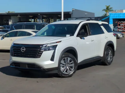 White 2026 Nissan Pathfinder SV for sale in San Diego, CA