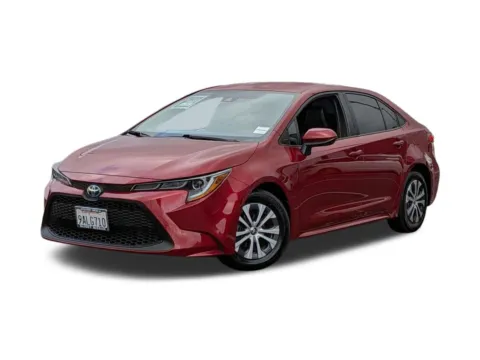 Red 2022 Toyota Corolla Hybrid LE for sale in San Diego, CA