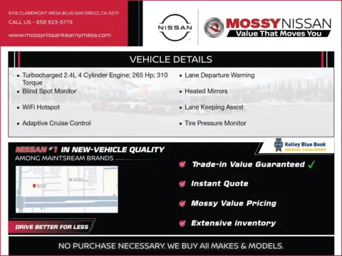 Another view of 2023 Toyota Highlander LE for sale in San Diego, CA at Mossy Nissan Kearny Mesa