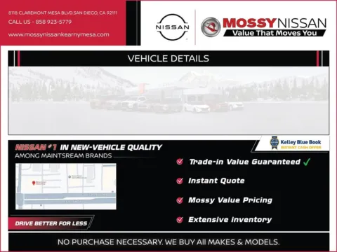 Another view of 2025 Nissan Rogue SL for sale in San Diego, CA at Mossy Nissan Kearny Mesa
