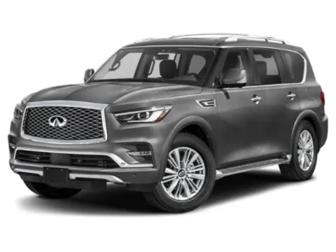Gray 2021 Infiniti Qx80 LUXE for sale in San Diego, CA