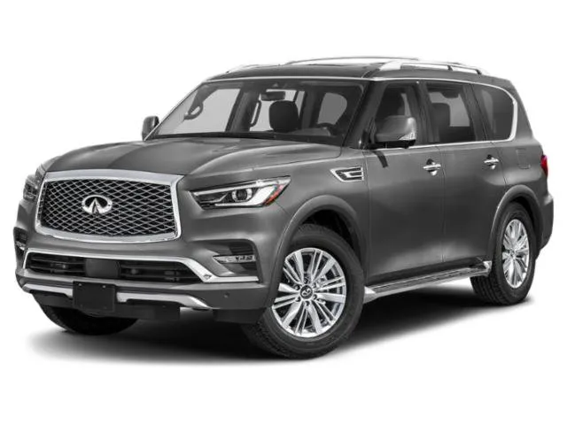 Gray 2021 Infiniti Qx80 LUXE for sale in San Diego, CA