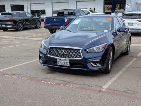 Blue 2023 Infiniti Q50 LUXE for sale in San Diego, CA