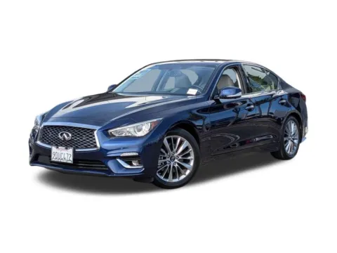 Blue 2023 INFINITI Q50 LUXE for sale in San Diego, CA