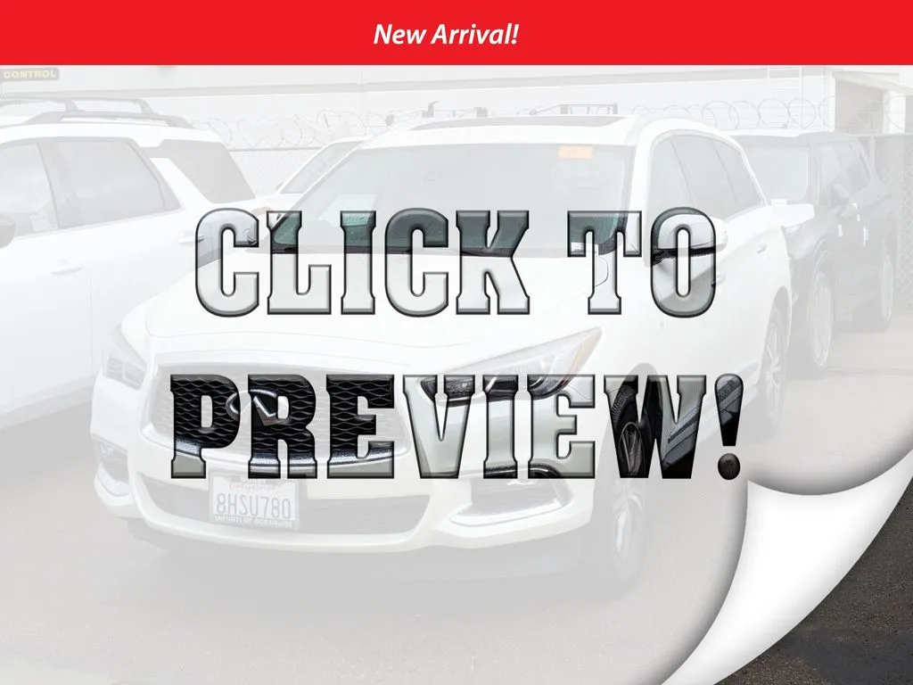 White 2020 INFINITI QX60 LUXE for sale in San Diego, CA