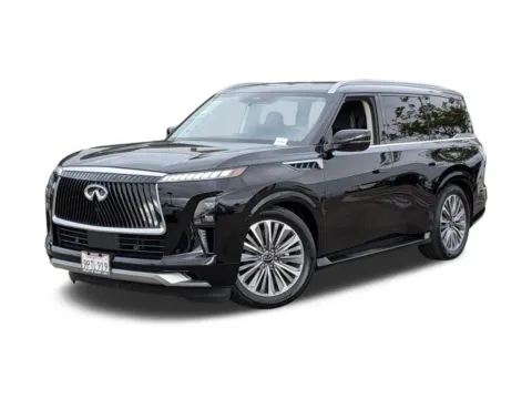 Black 2025 INFINITI QX80 LUXE for sale in San Diego, CA