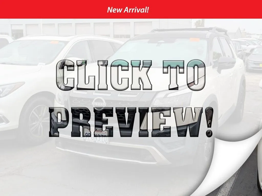 White 2024 Nissan Pathfinder Rock Creek for sale in San Diego, CA