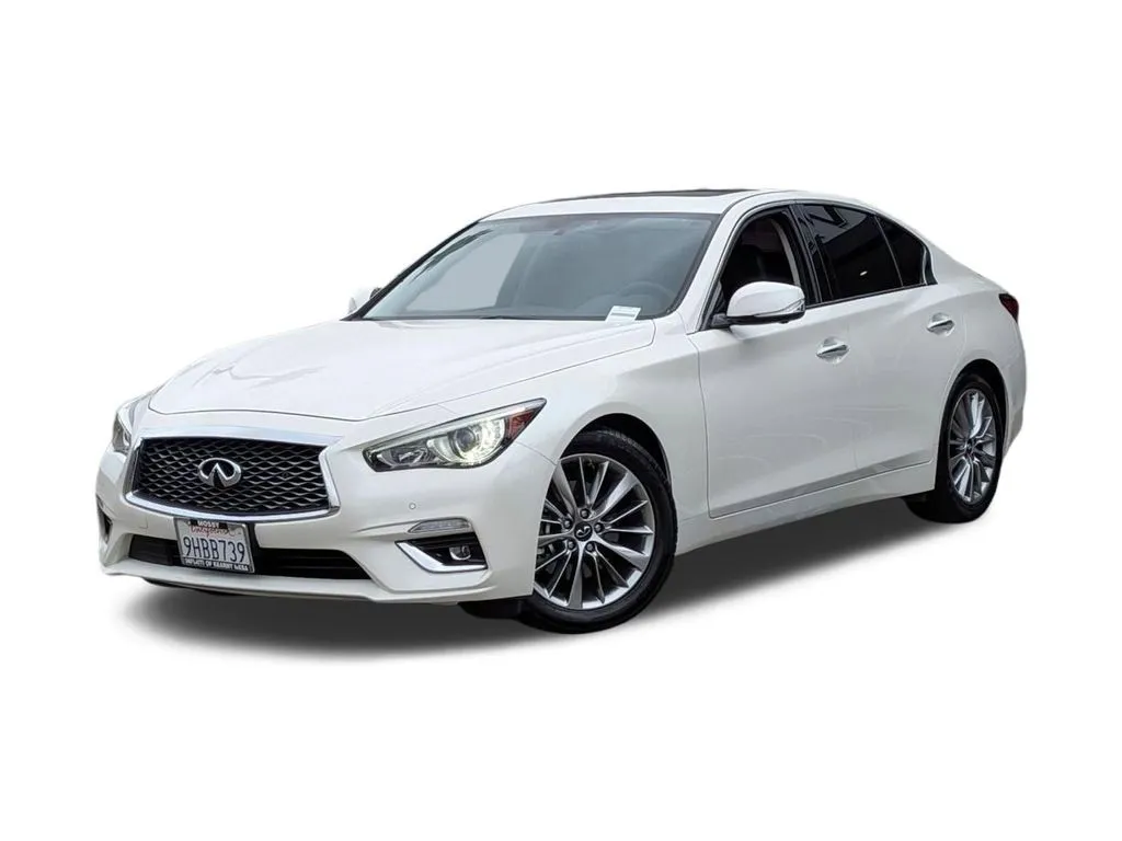 White 2023 INFINITI Q50 LUXE for sale in San Diego, CA