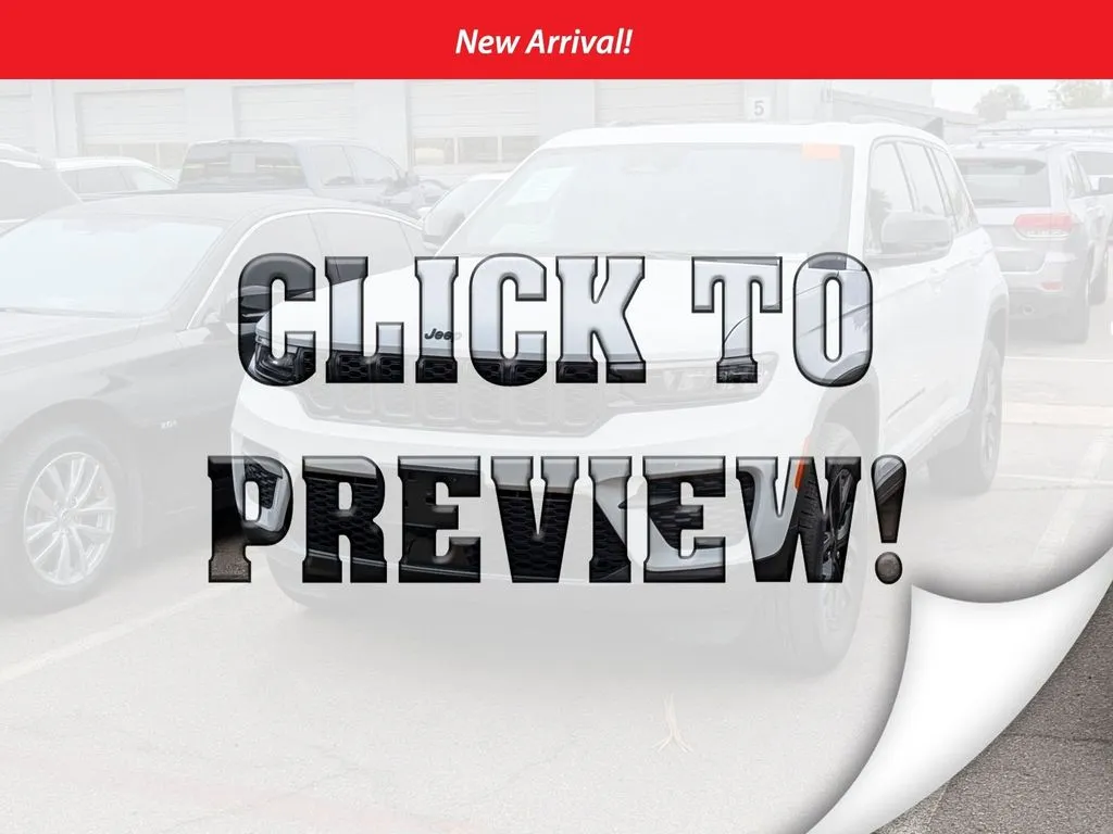 White 2025 Jeep Grand Cherokee Altitude X for sale in San Diego, CA