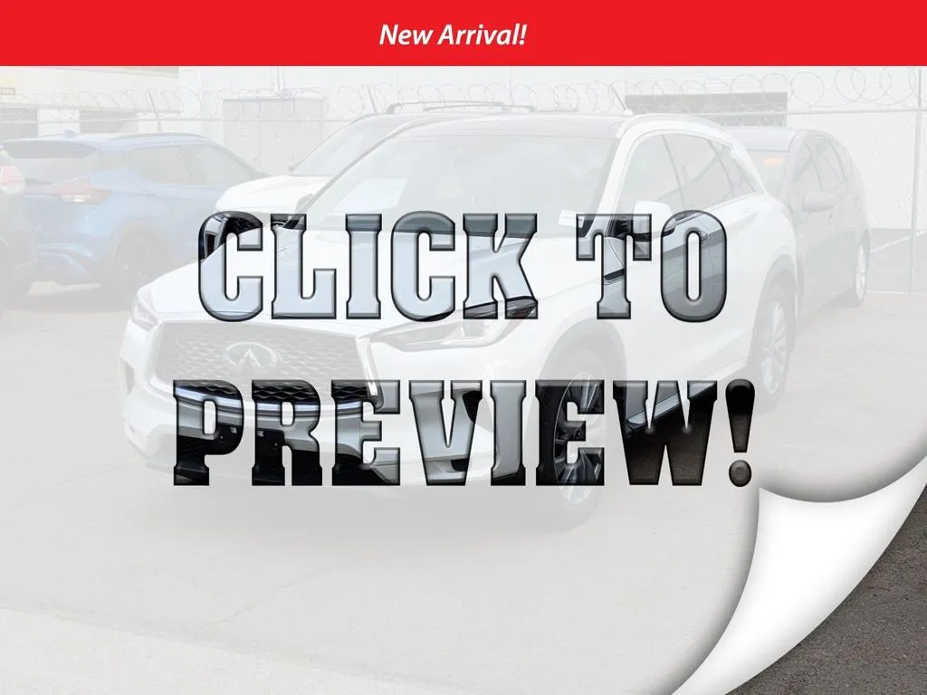 White 2023 INFINITI QX50 LUXE for sale in San Diego, CA