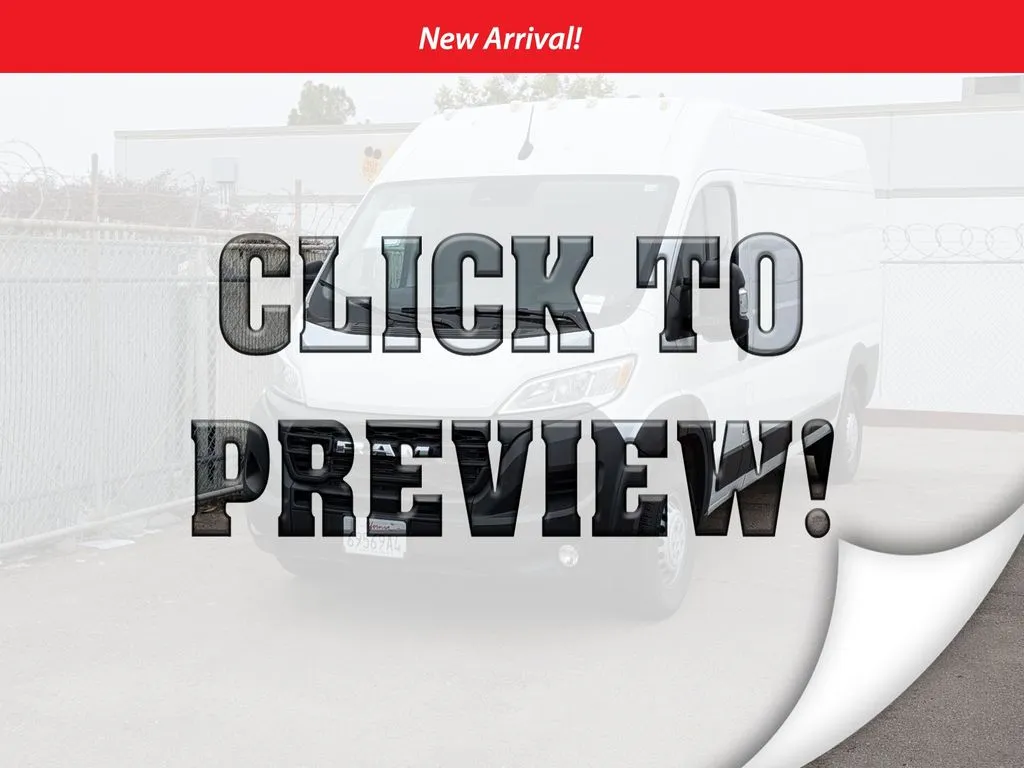 White 2025 Ram ProMaster 2500 High Roof for sale in San Diego, CA
