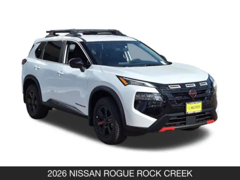 Photos of 2026 Nissan Rogue Rock Creek for sale in San Diego, CA at Mossy Nissan Kearny Mesa