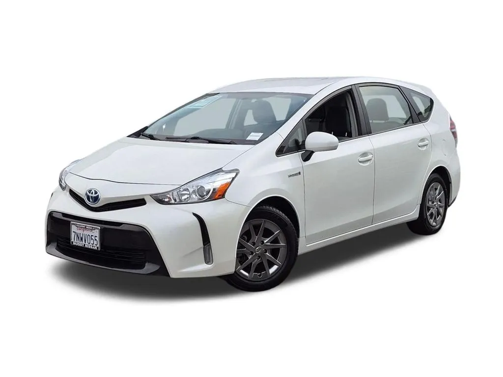 White 2015 Toyota Prius v Three for sale in San Diego, CA