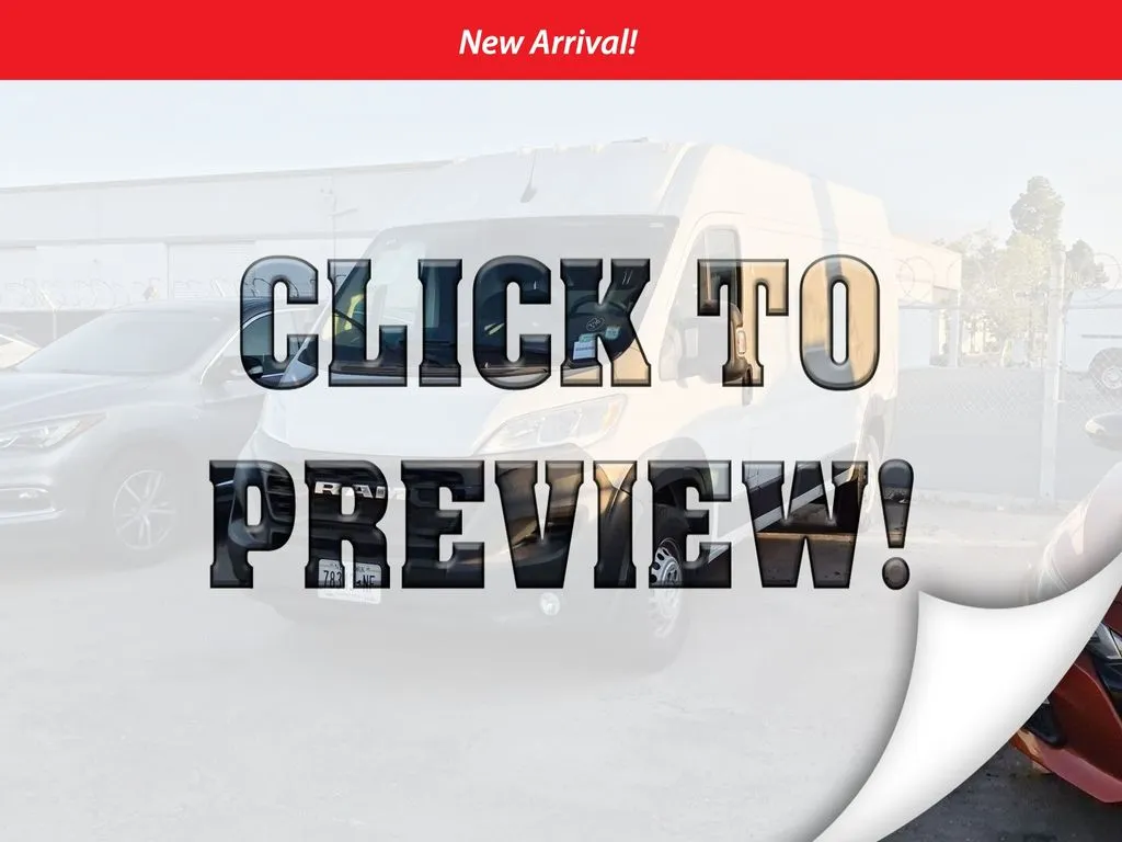White 2025 Ram ProMaster 3500 High Roof for sale in San Diego, CA