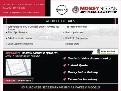 Another view of 2026 Nissan Z Sport for sale in National City, CA at Mossy Nissan National City