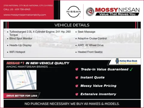 Another view of 2026 Nissan Murano Platinum for sale in National City, CA at Mossy Nissan National City