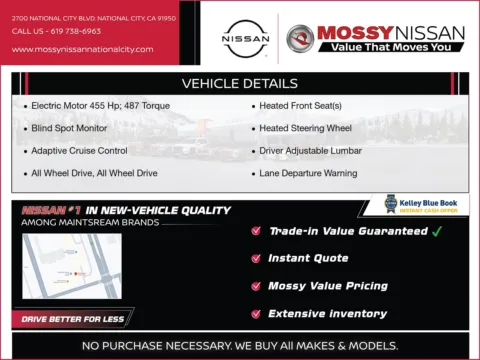 Another view of 2022 Tesla Model Y Performance for sale in National City, CA at Mossy Nissan National City