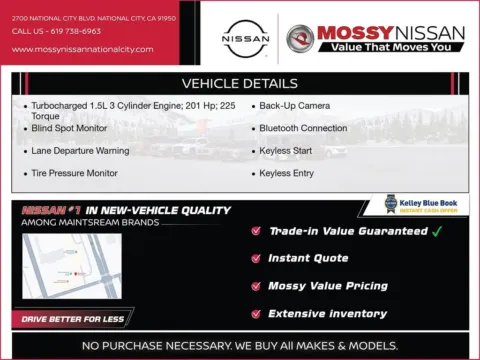 Another view of 2026 Nissan Rogue S for sale in National City, CA at Mossy Nissan National City