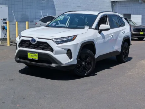 White 2024 Toyota RAV4 Hybrid LE for sale in National City, CA