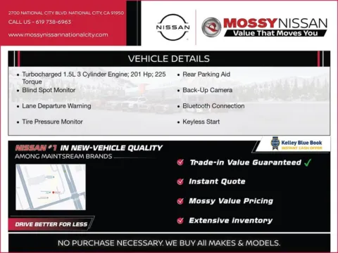 Another view of 2023 Nissan Rogue S for sale in National City, CA at Mossy Nissan National City