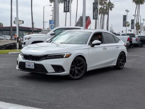 White 2023 Honda Civic Sport Touring for sale in National City, CA