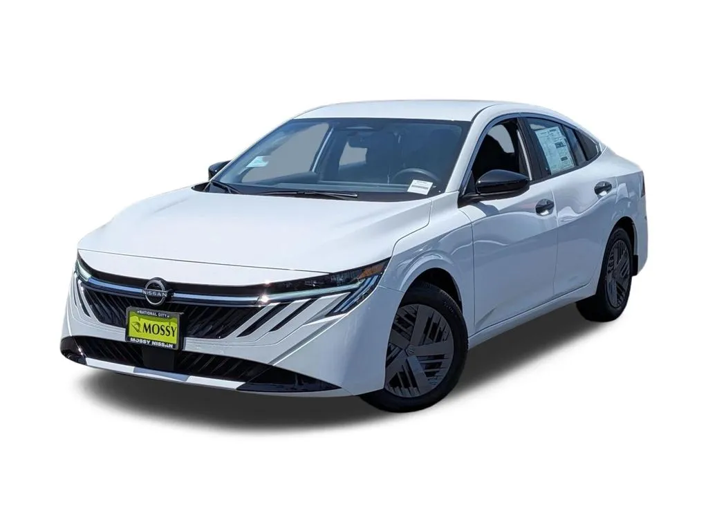 White 2026 Nissan Sentra S for sale in National City, CA