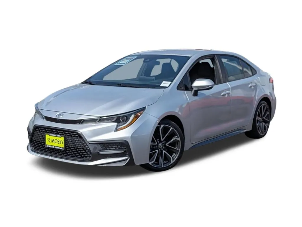 Silver 2020 Toyota Corolla SE for sale in National City, CA