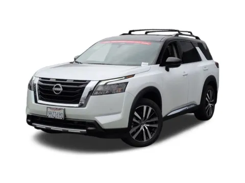 White 2025 Nissan Pathfinder Platinum for sale in National City, CA