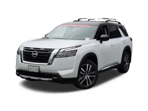 White 2025 Nissan Pathfinder Platinum for sale in National City, CA