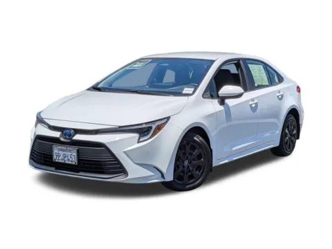 White 2024 Toyota Corolla Hybrid LE for sale in National City, CA