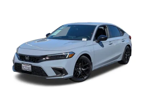 Silver 2022 Honda Civic Sport for sale in National City, CA