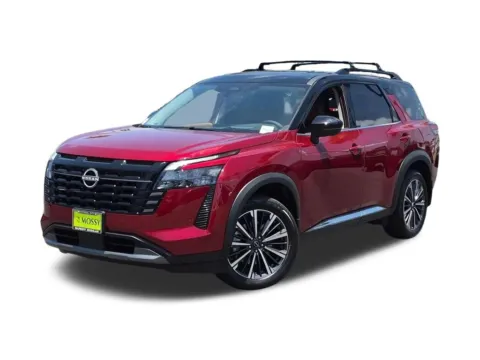 Red 2026 Nissan Pathfinder Platinum for sale in National City, CA