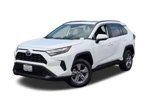White 2023 Toyota RAV4 Hybrid XLE for sale in National City, CA