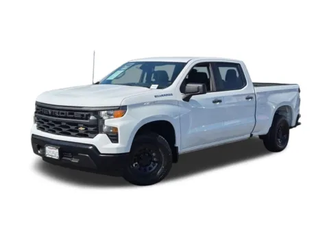 White 2023 Chevrolet Silverado 1500 WT for sale in National City, CA