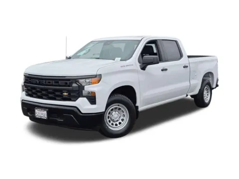White 2023 Chevrolet Silverado 1500 WT for sale in National City, CA