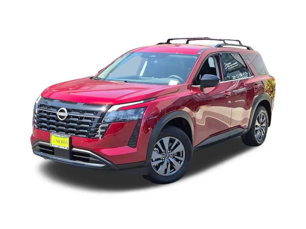Red 2026 Nissan Pathfinder SV for sale in National City, CA