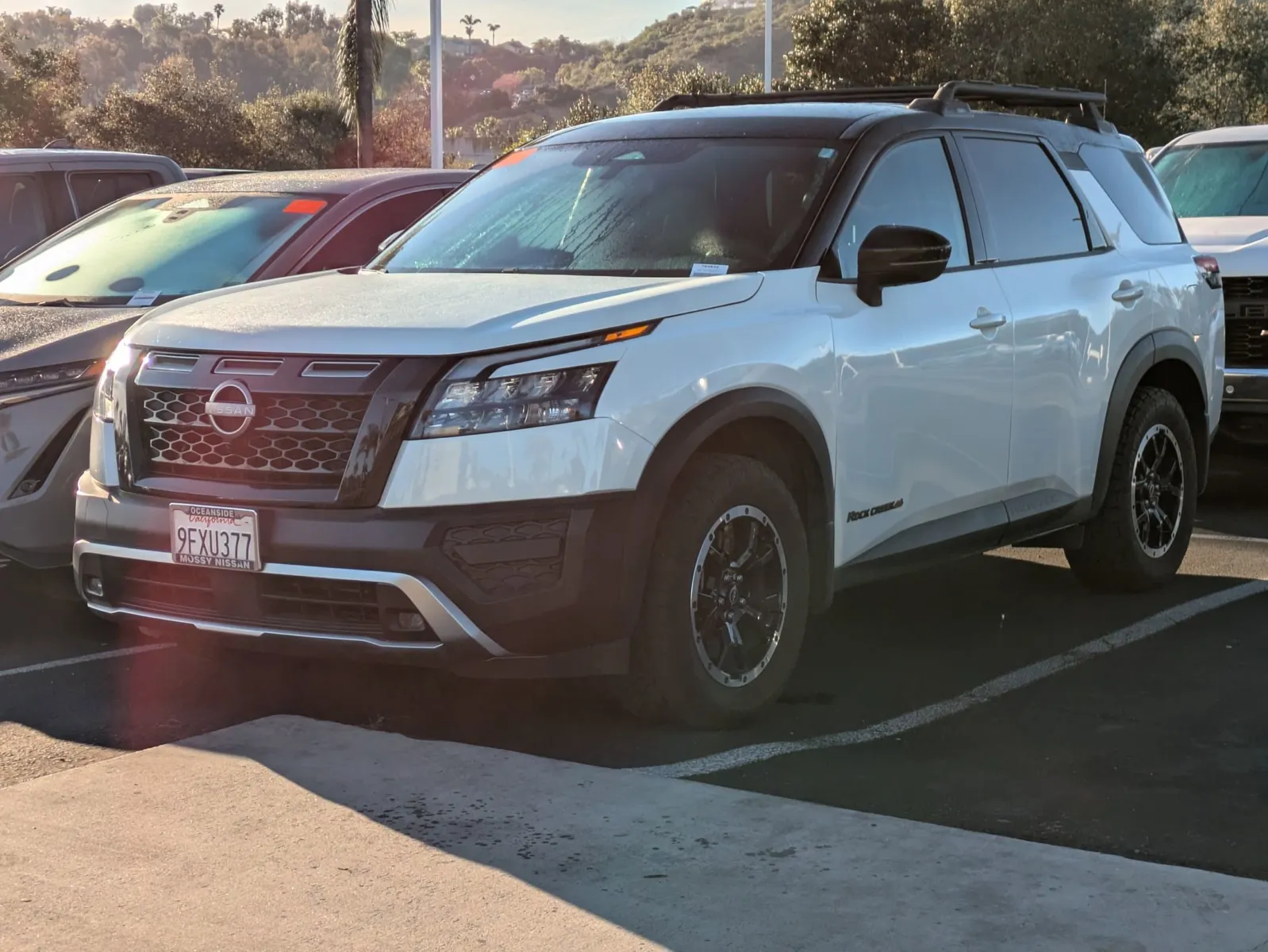 White 2023 Nissan Pathfinder Rock Creek for sale in Oceanside, CA