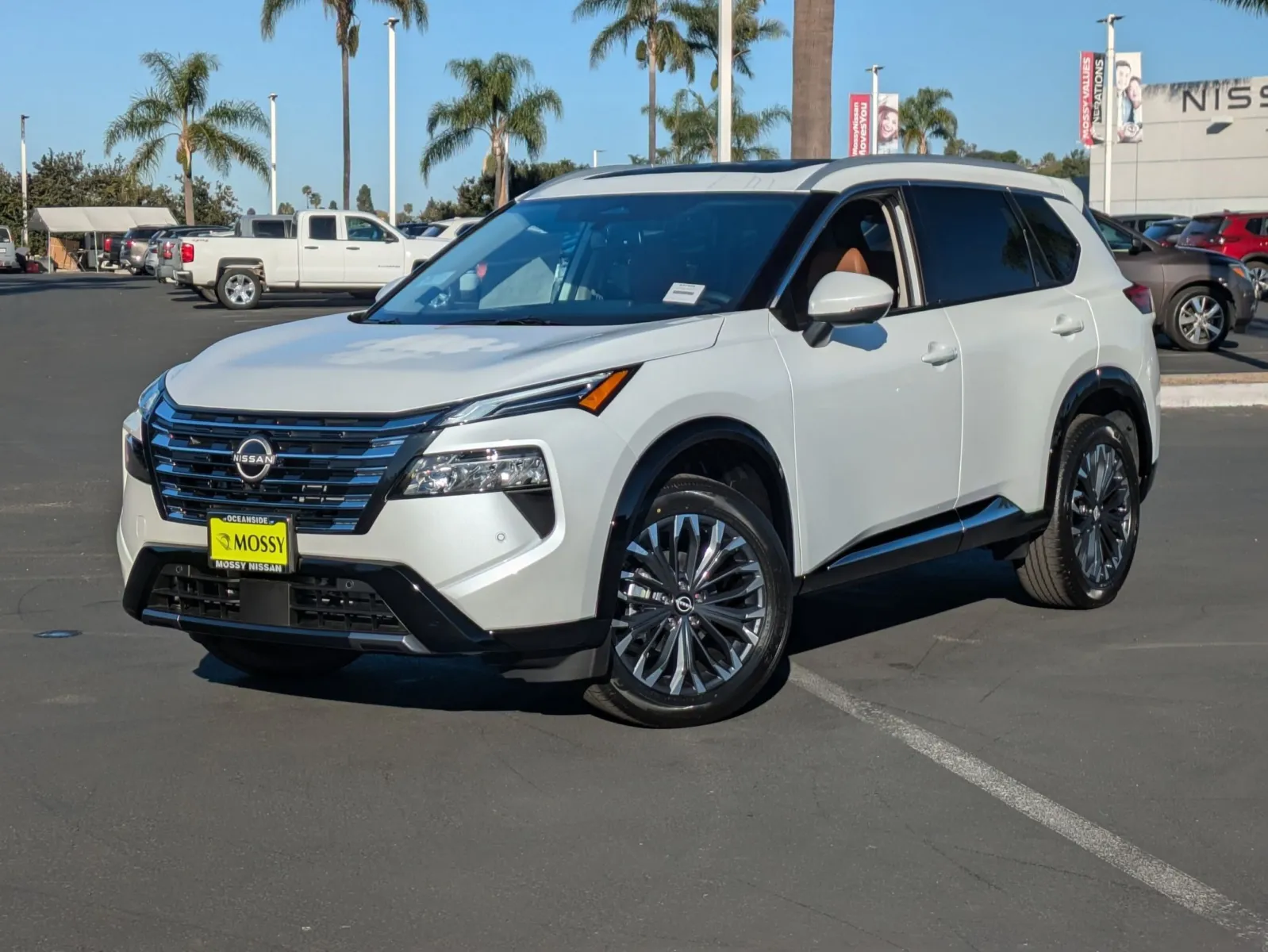 White 2026 Nissan Rogue Platinum for sale in Oceanside, CA