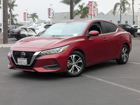 Red 2023 Nissan Sentra SV for sale in Oceanside, CA