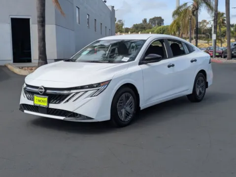 White 2026 Nissan Sentra S for sale in Oceanside, CA