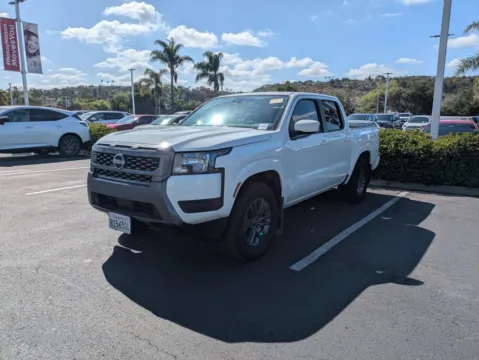 White 2025 Nissan Frontier SV for sale in Oceanside, CA