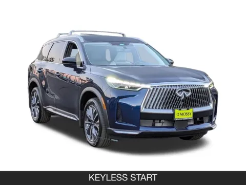 Photos of 2026 INFINITI QX60 LUXE for sale in Oceanside, CA at Mossy Nissan Oceanside